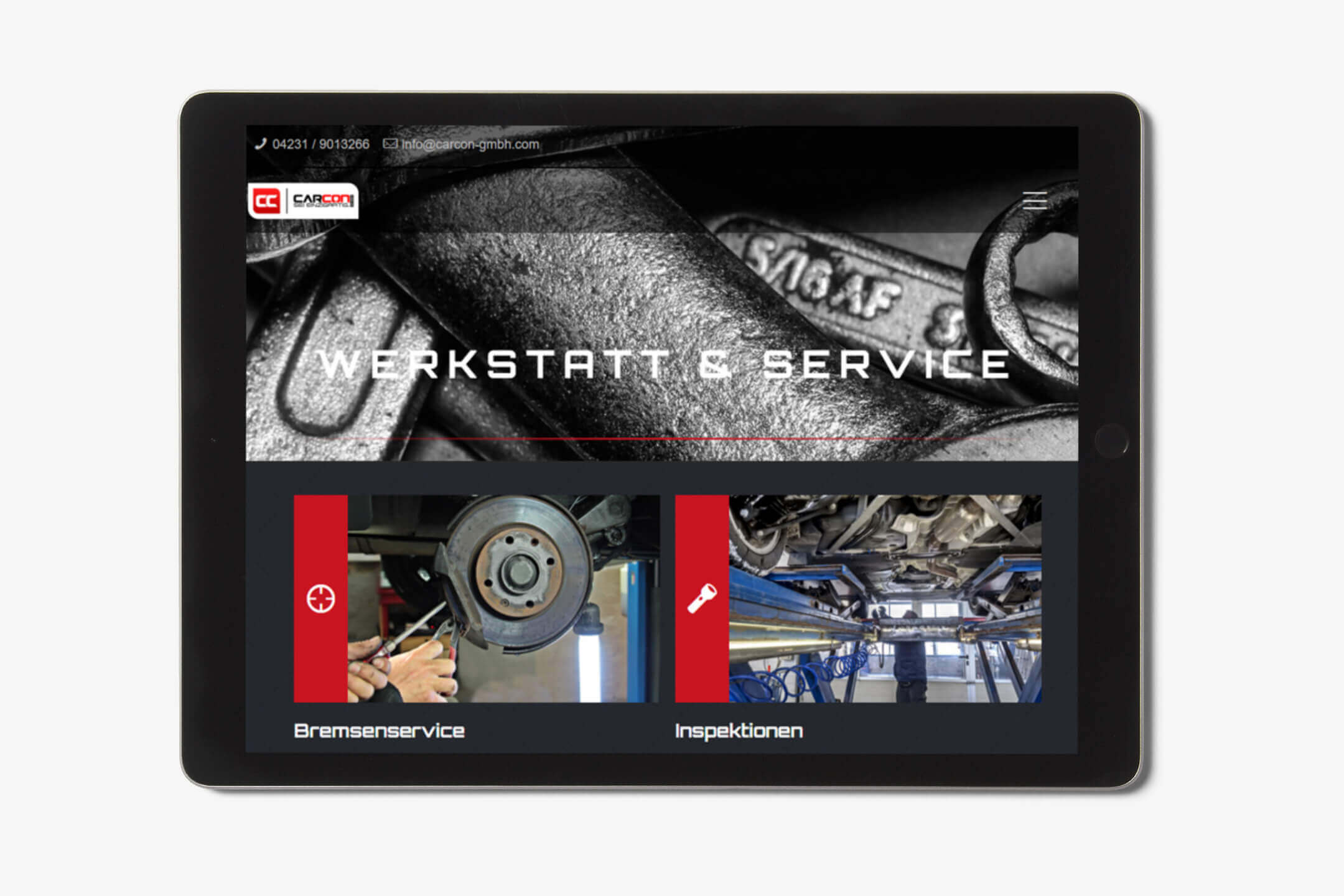 CarCon Tablet-Version